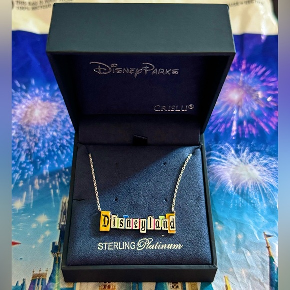 Crislu Jewelry - SOLD OUT Crislu Disneyland Marquee Necklace NIB